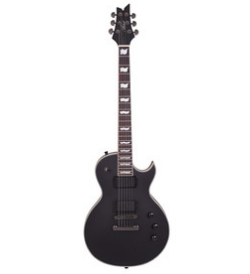 ARTIST STEALTH LP6 MODERN LP STYLE ELECTRIC GUITAR - MATTE BLACK